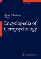 Encyclopedia of Geropsychology edito da Springer-Verlag GmbH