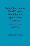 Finite-Temperature Field Theory di Joseph I. Kapusta, Charles Gale edito da Cambridge University Press