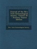 Journal of the New York Entomological Society, Volume 28 edito da Nabu Press