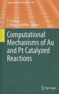 Computational Mechanisms of Au and Pt Catalyzed Reactions edito da Springer-Verlag GmbH