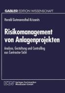 Risikomanagement von Anlagenprojekten edito da Deutscher Universitätsverlag