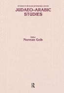 Judaeo Arabic Studies di Norman Golb edito da Taylor & Francis Ltd