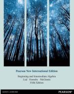 Beginning And Intermediate Algebra di Margaret L. Lial, John Hornsby, Terry McGinnis edito da Pearson Education Limited