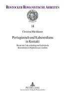 Portugiesisch und Kabuverdianu in Kontakt di Christina Märzhäuser edito da Lang, Peter GmbH