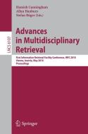 Advances in Multidisciplinary Retrieval edito da Springer Berlin Heidelberg