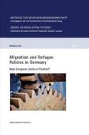 Migration And Refugee Policies In Germany di Andreas Ette edito da Verlag Barbara Budrich