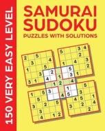 SAMURAI SUDOKU PUZZLES WITH SOLUTIONS di Publishing AK Publishing edito da Independently Published