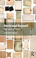 Portraits From Memory di Bertrand Russell edito da Taylor & Francis Ltd