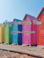 Summertime Fun Grayscale Coloring Book di Tabz Jones edito da Createspace Independent Publishing Platform