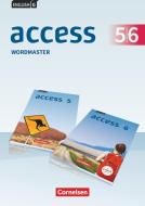 English G Access Band 5/6: 9./10. Schuljahr - Allgemeine Ausgabe - Wordmaster mit Lösungen di Jon Wright edito da Cornelsen Verlag GmbH