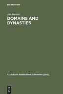 Domains and Dynasties di Jan Koster edito da De Gruyter Mouton