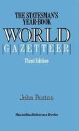 The Statesman's Year-book' World Gazetteer edito da Palgrave Macmillan