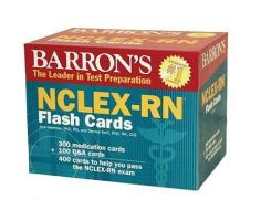 Barron's NCLEX-RN Flash Cards di Jere Hammer Ph. D., Denise Neill Ph. D. edito da Barron's Educational Series