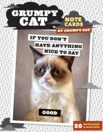 Grumpy Cat Notecards: 20 Notecards & Envelopes di Grumpy Cat edito da CHRONICLE BOOKS