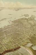 1878 Bird's Eye View Map Of Newport, Rho di POETOSE PRESS edito da Lightning Source Uk Ltd