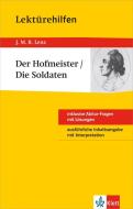 Lektürehilfen J.M.R. Lenz "Der Hofmeister / Die Soldaten" edito da Klett Lerntraining