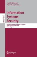 Information Systems Security edito da Springer Berlin Heidelberg
