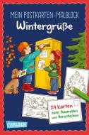 Mein Postkarten-Malblock: Wintergrüße edito da Carlsen Verlag GmbH