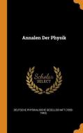 Annalen Der Physik edito da Franklin Classics Trade Press