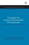 Strategies For National Sustainable Development di Jeremy Carew-Reid, Robert Prescott-Allen, Stephen Bass, Barry Dalal-Clayton edito da Taylor & Francis Ltd