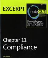 Compliance di Tony Redmond edito da Microsoft Press