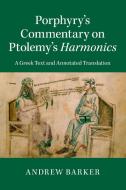 Porphyry's Commentary On Ptolemy's Harmonics edito da Cambridge University Press