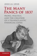 The Many Panics of 1837 di Jessica M. Lepler edito da Cambridge University Press