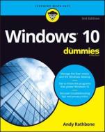 Windows 10 For Dummies di Andy Rathbone edito da John Wiley & Sons Inc