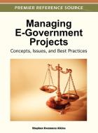 Managing E-Government Projects edito da Information Science Reference