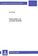 Rationalität und mentale Modelle di Jan Karpe edito da Lang, Peter GmbH