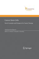 Cancer Stem Cells edito da Springer Berlin Heidelberg