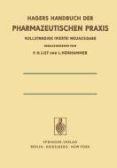 Chemikalien und Drogen Teil C: T-Z di Ludwig Hörhammer, Paul Heinz List edito da Springer Berlin Heidelberg