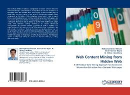 Web Content Mining from Hidden Web di Muhammad Asif Naeem, Imran Sarwar Bajwa, M. Abbas Choudhary edito da LAP Lambert Acad. Publ.