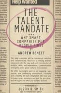 Talent Mandate di Andrew Benett, Ann O'Reilly, W. Barksdale Maynard edito da Palgrave Macmillan