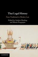 Thai Legal History edito da Cambridge University Press