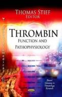 Thrombin edito da Nova Science Publishers Inc