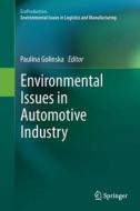 Environmental Issues in Automotive Industry edito da Springer Berlin Heidelberg