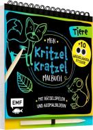 Mein Kritzel-Kratzel-Malbuch - Tiere edito da Edition Michael Fischer