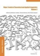 Major Trends in Theoretical and Applied Linguistics 2 edito da Sciendo