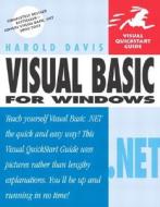 Visual Basic.net For Windows di Harold Davis edito da Pearson Education (us)
