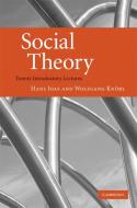 Social Theory di Hans Joas, Wolfgang Knöbl edito da Cambridge University Press