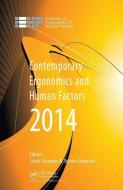 Contemporary Ergonomics and Human Factors 2014 edito da Taylor & Francis Ltd