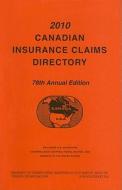 Canadian Insurance Claims Directory edito da University of Toronto Press