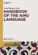 Handbook of the Ainu Language edito da de Gruyter Mouton