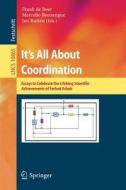 It's All About Coordination edito da Springer International Publishing Ag