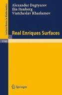 Real Enriques Surfaces di Alexander Degtyarev, Ilia Itenberg, Viatcheslav Kharlamov edito da Springer Berlin Heidelberg