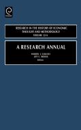 A Research Annualres History Econ Thought Meth Vol 22a (Rhet) di Samuels edito da Emerald Group Publishing Limited