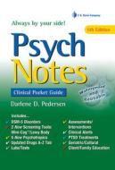 Psychnotes: Clinical Pocket Guide di Darlene D. Pedersen edito da F A DAVIS CO