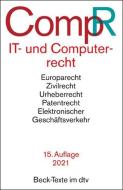 IT- und Computerrecht di Jochen Schneider edito da dtv Verlagsgesellschaft