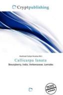 Callicarpa Lanata edito da Crypt Publishing
